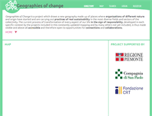 Tablet Screenshot of geographiesofchange.net